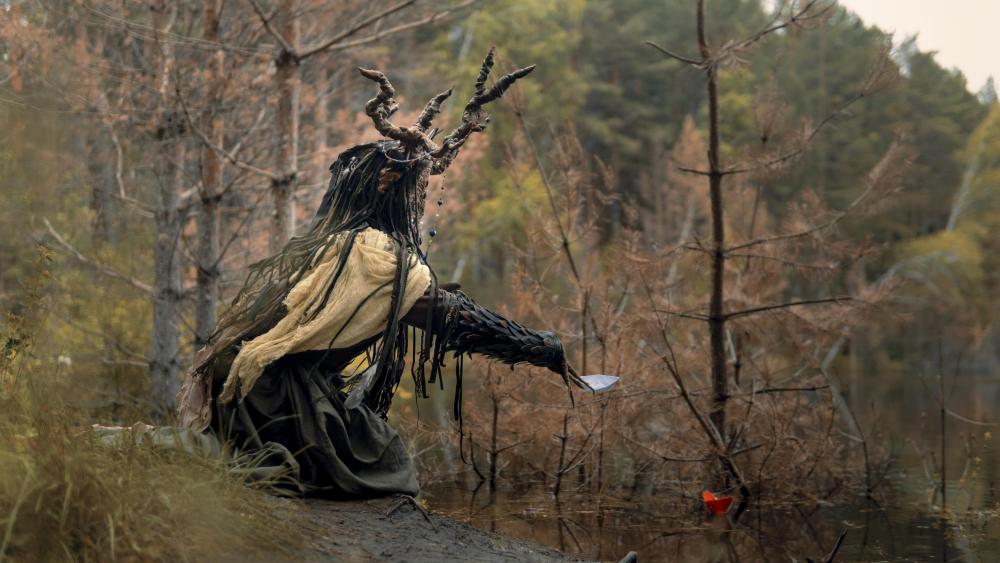 Mystical Guardian of the Enchanted Woods wallpaper
