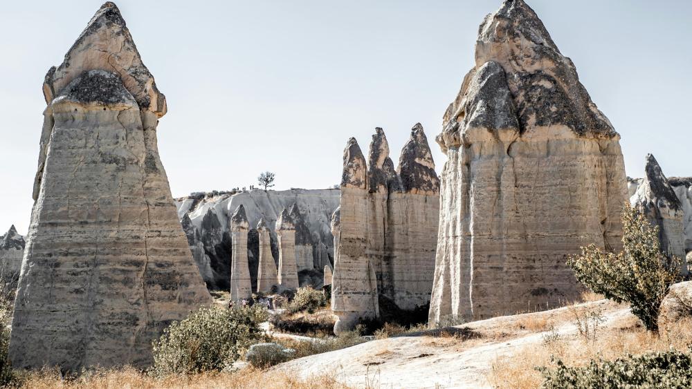 Enchanting Rock Formations of Cappadocia wallpaper