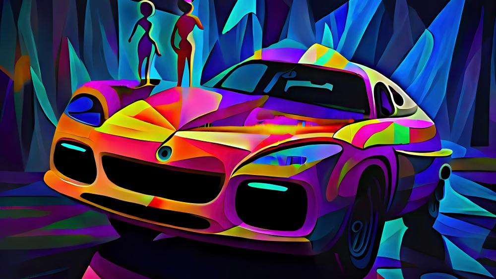 Groovy Ride wallpaper