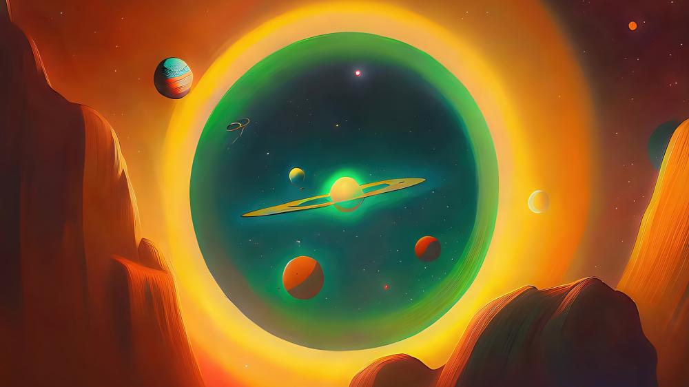 Dreamy Universe wallpaper