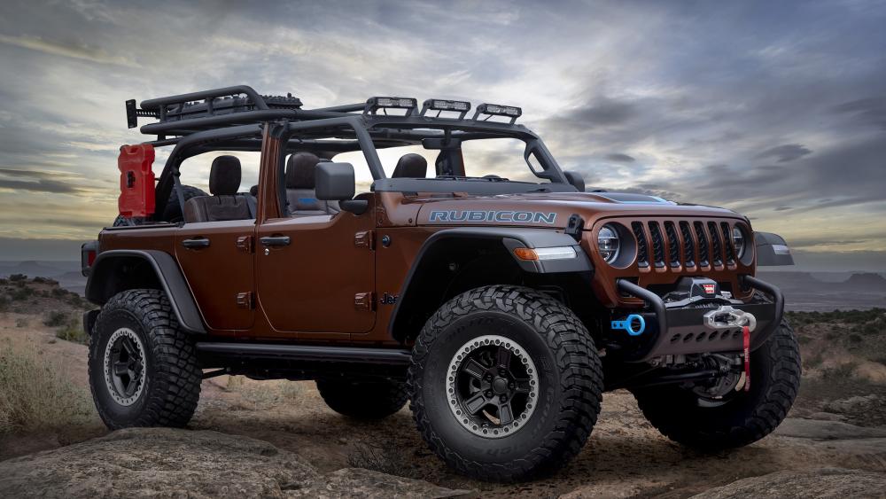 Jeep Concept Car Adventure in Stunning 4K wallpaper