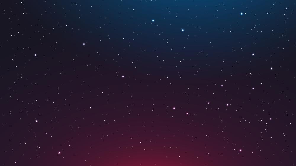 Starry Night Sky in Abstract Hues wallpaper