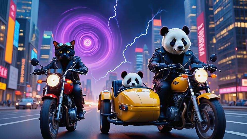 Cruising The City wallpaper