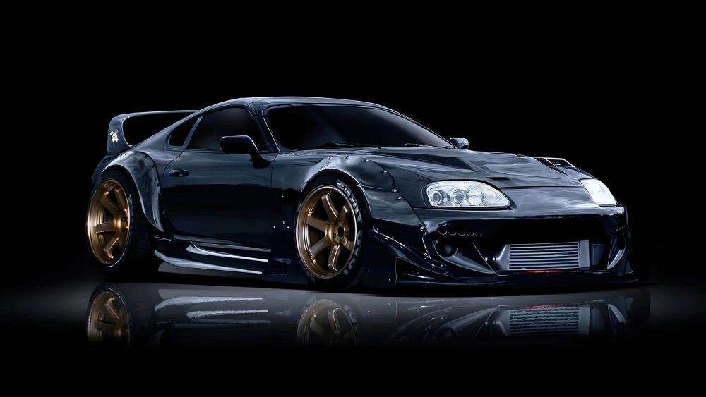 Toyota Supra MK4 Beauty in 4K wallpaper
