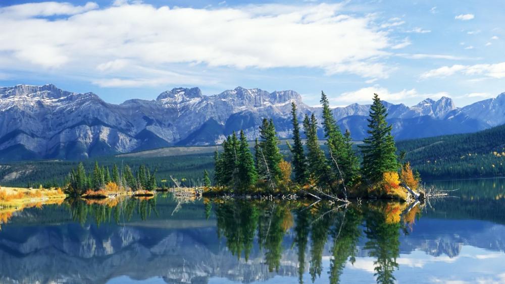 Wabamun Lake, Jasper wallpaper