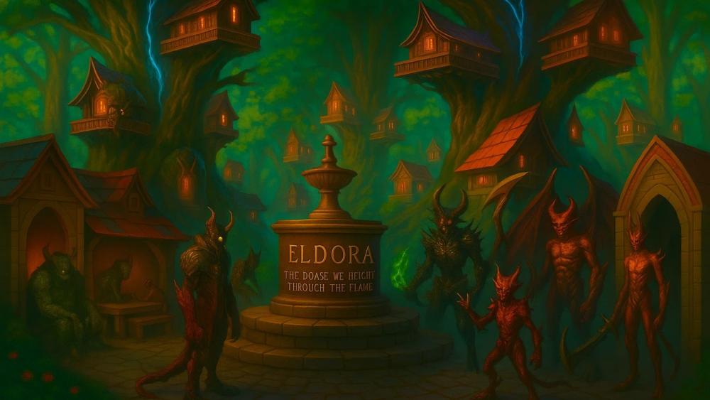 Unique Demonic Gathering wallpaper