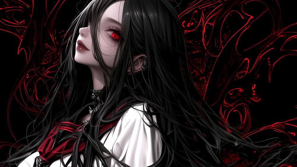 Dark Elegance Anime wallpaper