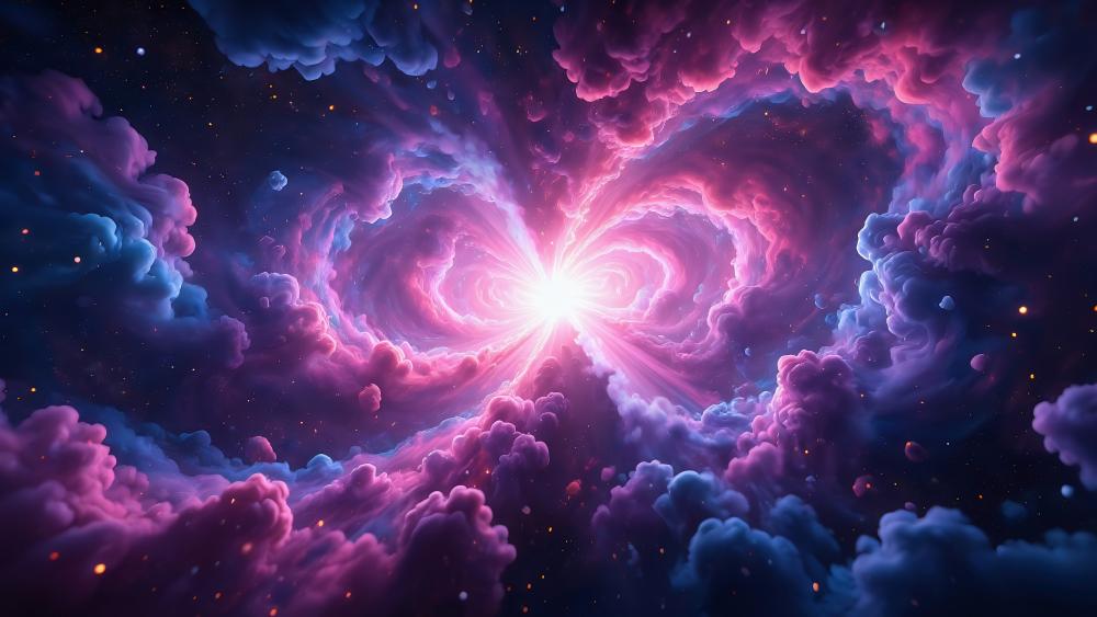 Cosmic Eights wallpaper