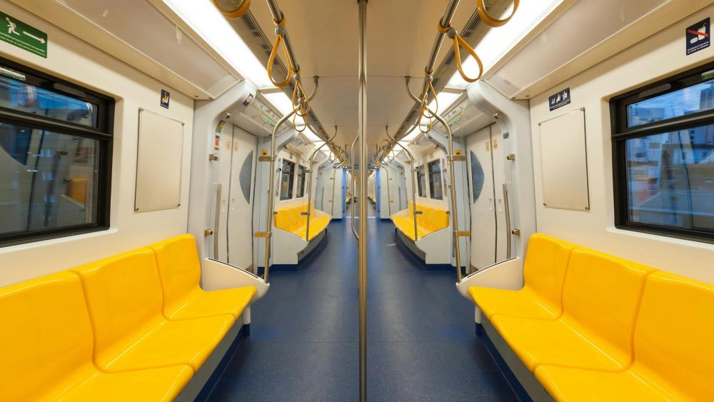 Modern Metro Journey in 4K Clarity wallpaper