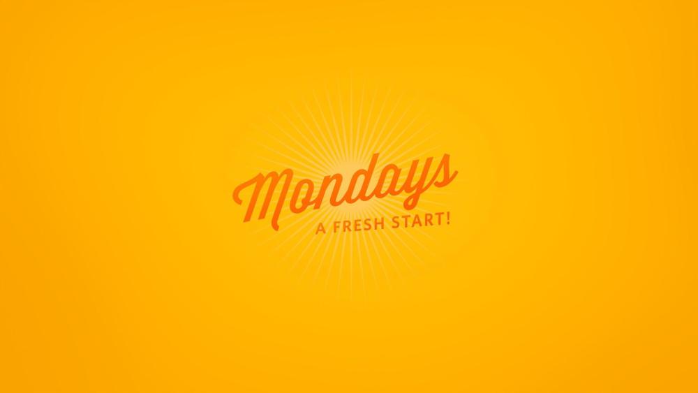 Mondays a fresh start! wallpaper