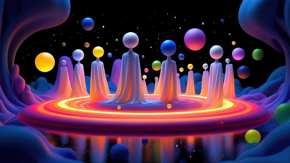 Planet Heads wallpaper