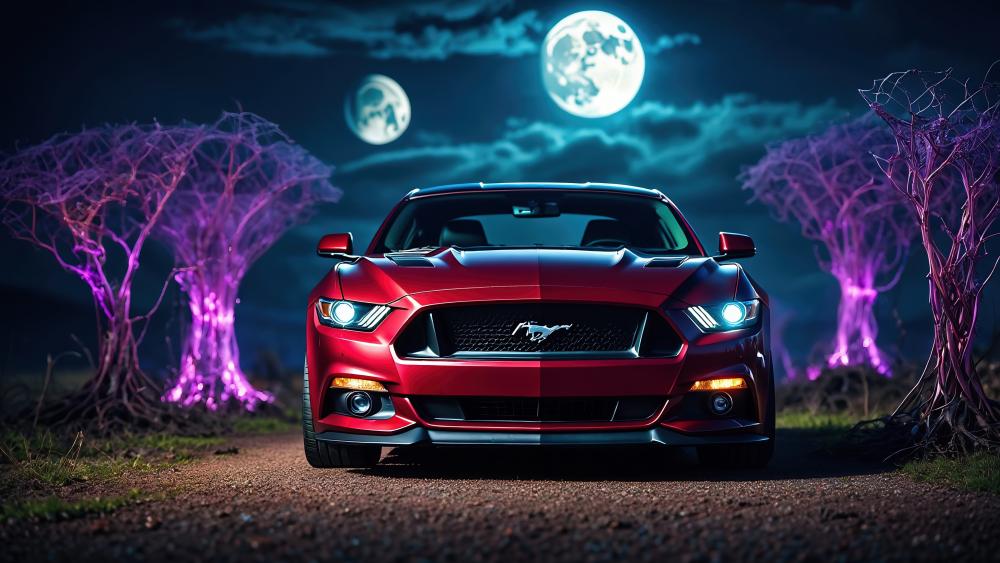 Mystic Mustang wallpaper