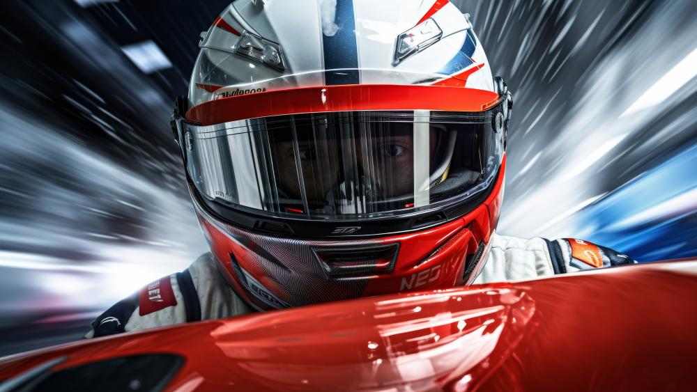 Racing Adrenaline in 5K Detail wallpaper