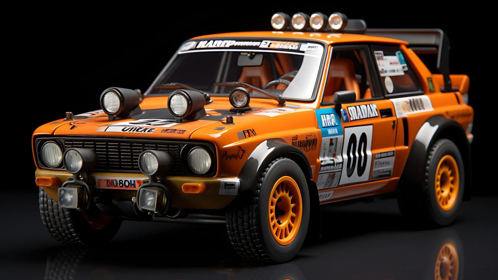 Race Car Dreams Unleashed in AI Art wallpaper