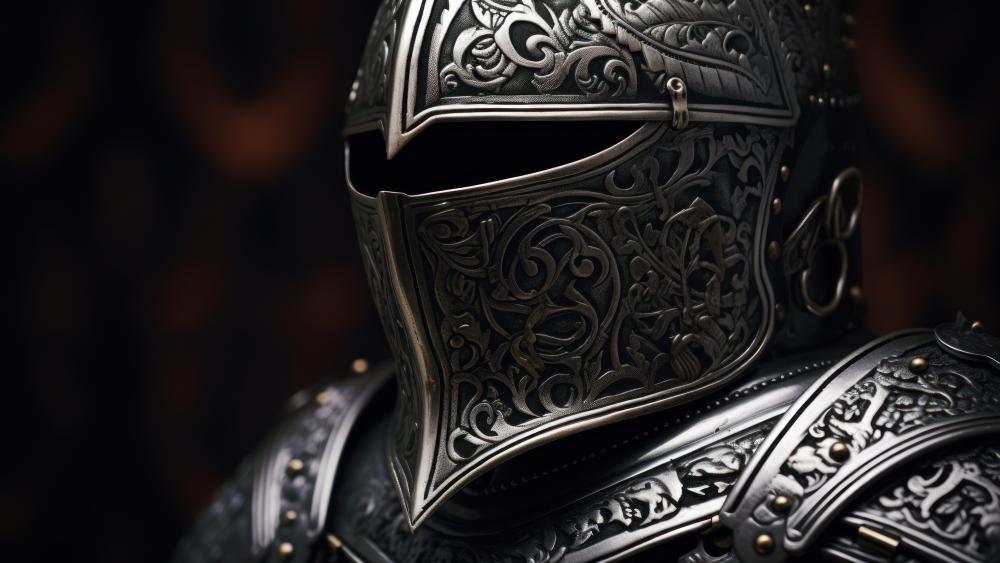 Ancient Knightly Elegance in a 5K Masterpiece wallpaper