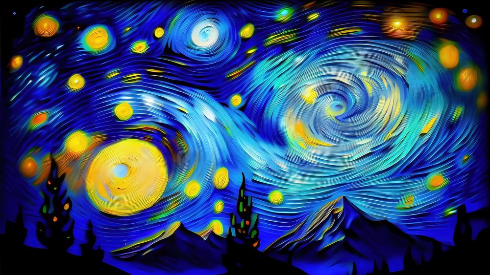 Wallpaper from abstract category