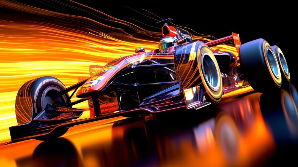 High-Speed Formula 1 Racing Thrill wallpaper