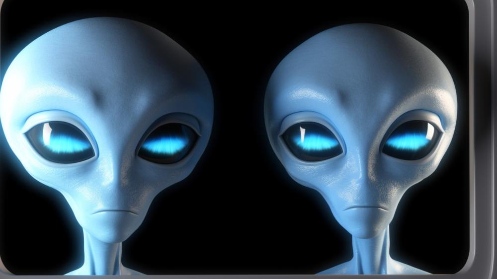 Alien Gaze: Beyond Earth's Horizons wallpaper