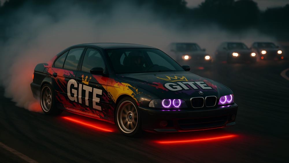 BMW M5 E39 Spectacle in Smoke wallpaper