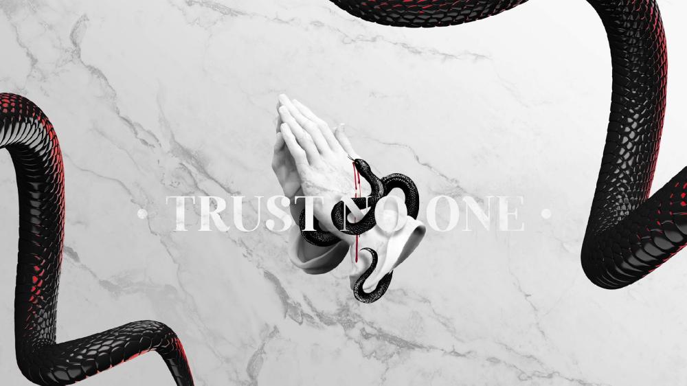 Trust No One: A Serpent's Embrace wallpaper