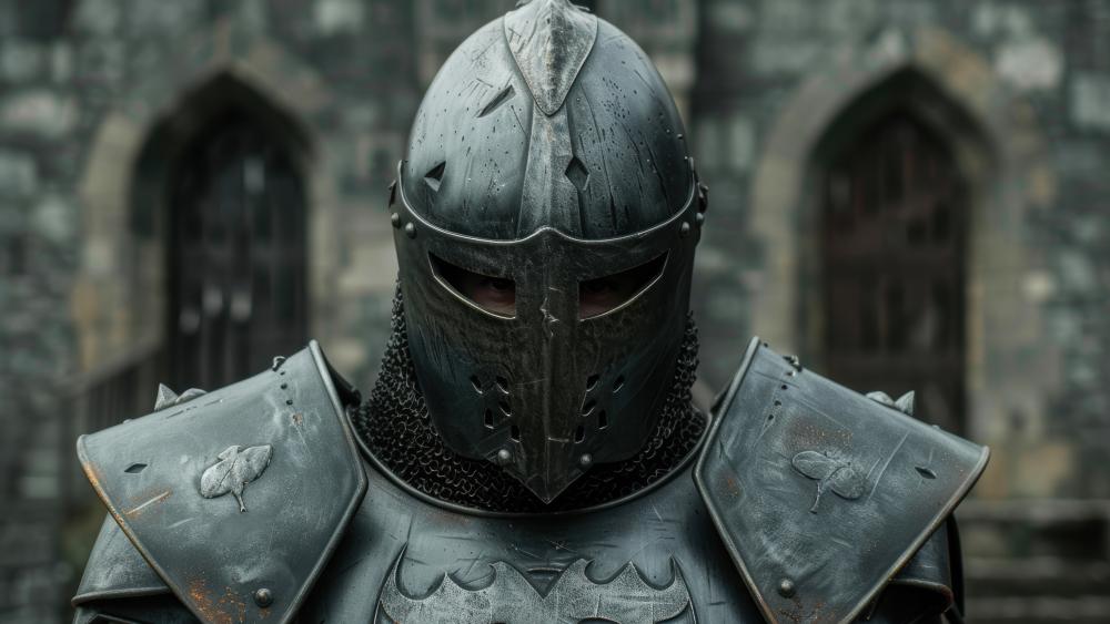 Knight in Majestic Armour wallpaper