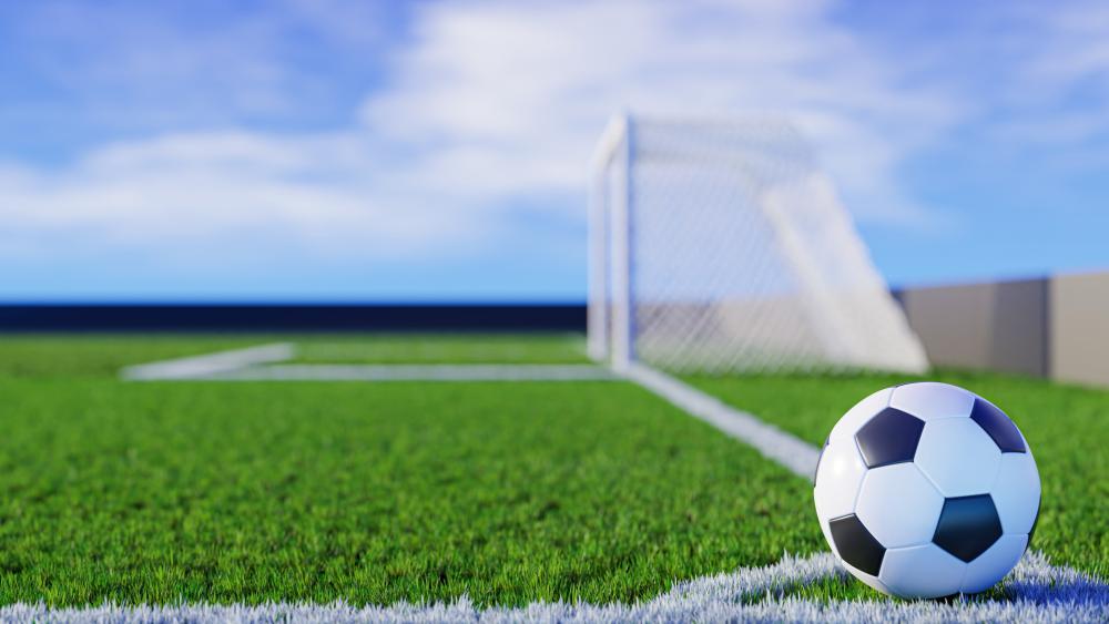 Soccer Serenity on a Sunlit Field wallpaper