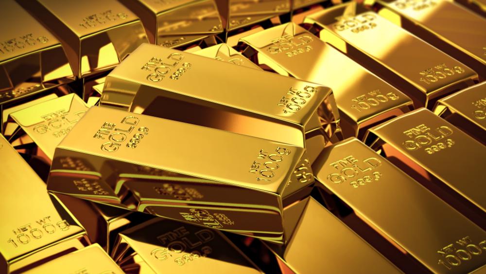 Golden Essence Luxury in Abstract Art wallpaper