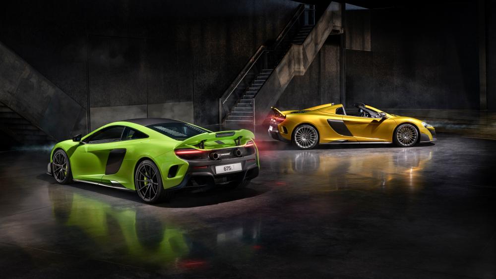 McLaren 675LT Splendor in 8K Glory wallpaper
