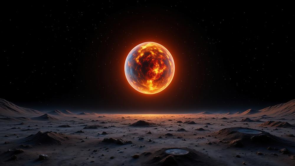 Alien Horizon Dreamscape wallpaper