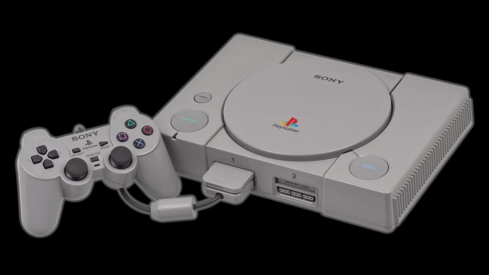 Retro Gaming Vibes PlayStation Edition wallpaper