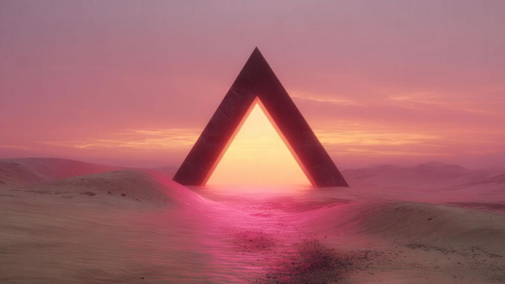 Portal of Triangular Intrigue wallpaper