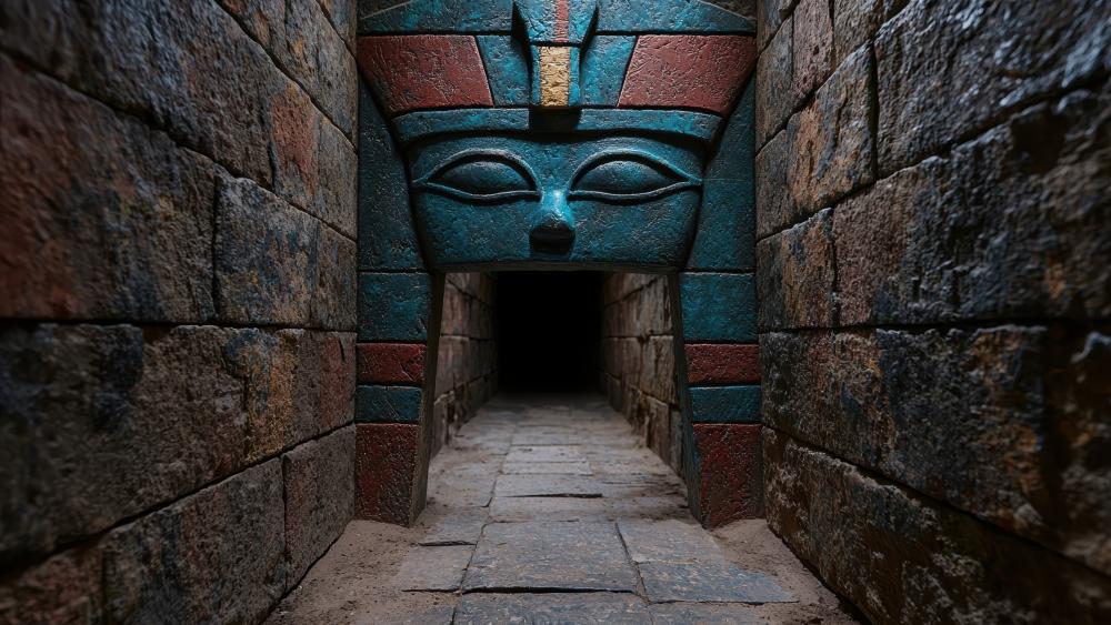 Ancient Passageway to Egypt's Mystical Past wallpaper