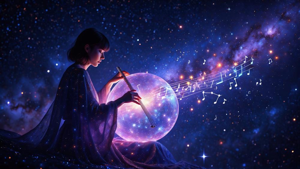 Cosmic Music wallpaper