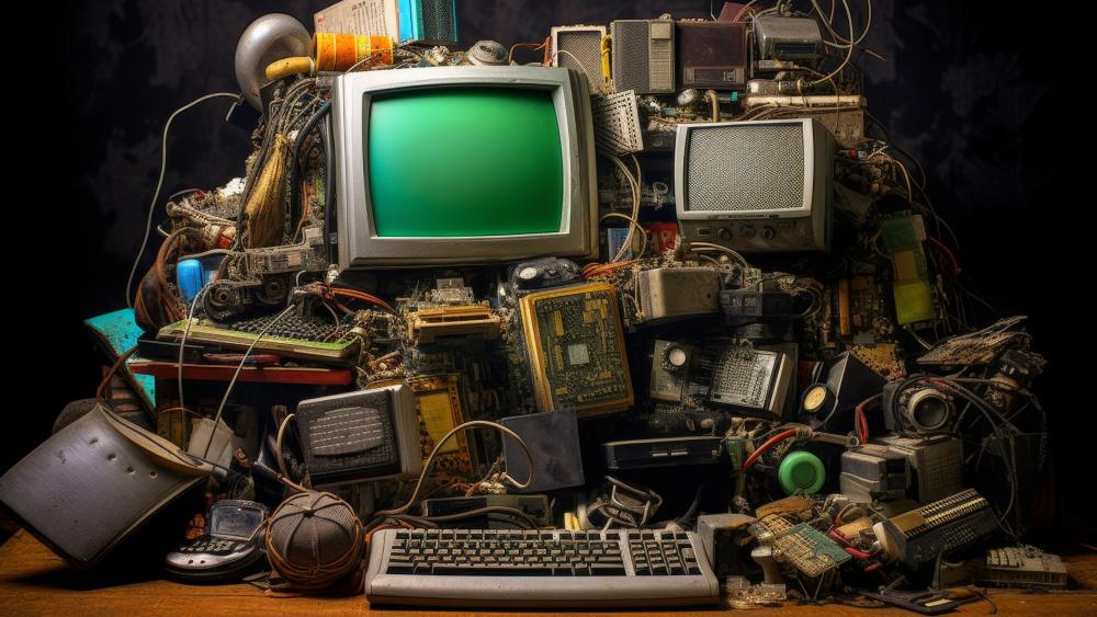Vintage Electronics Chaos wallpaper