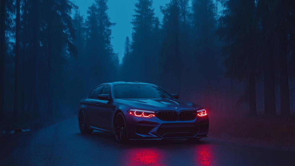 Twilight Cruise with the BMW M5 wallpaper