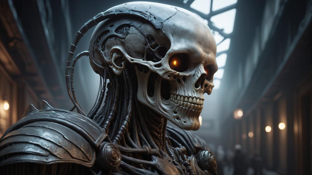 Ethereal Sentinel of the Forgotten Realm wallpaper