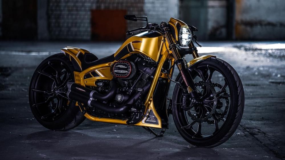 Golden Chopper Dream Machine wallpaper