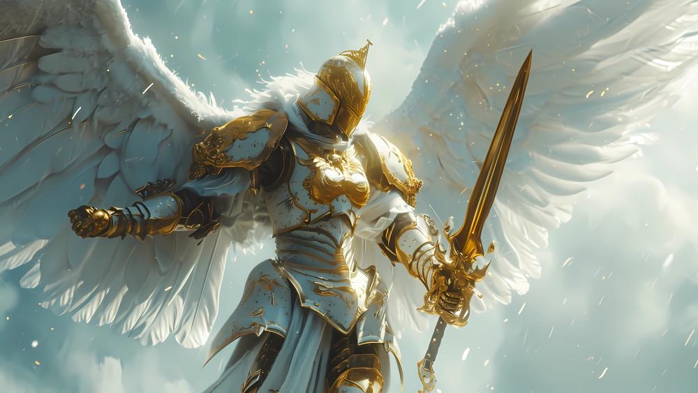 Heavenly Guardian of the Celestial Battlefield wallpaper