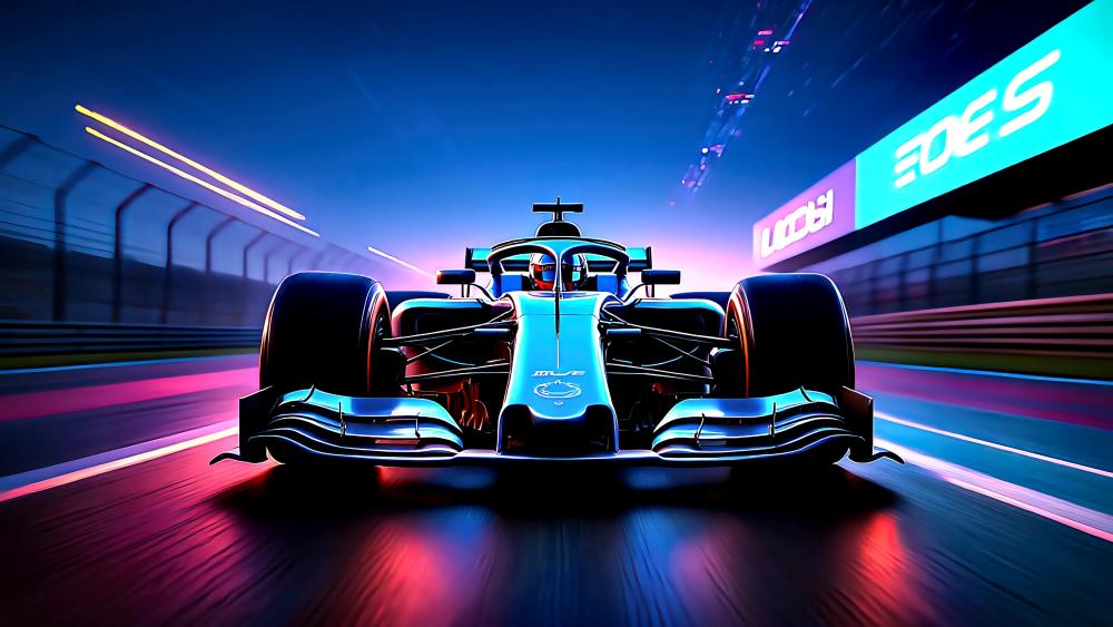 Fast and Futuristic Formula 1 Vision wallpaper