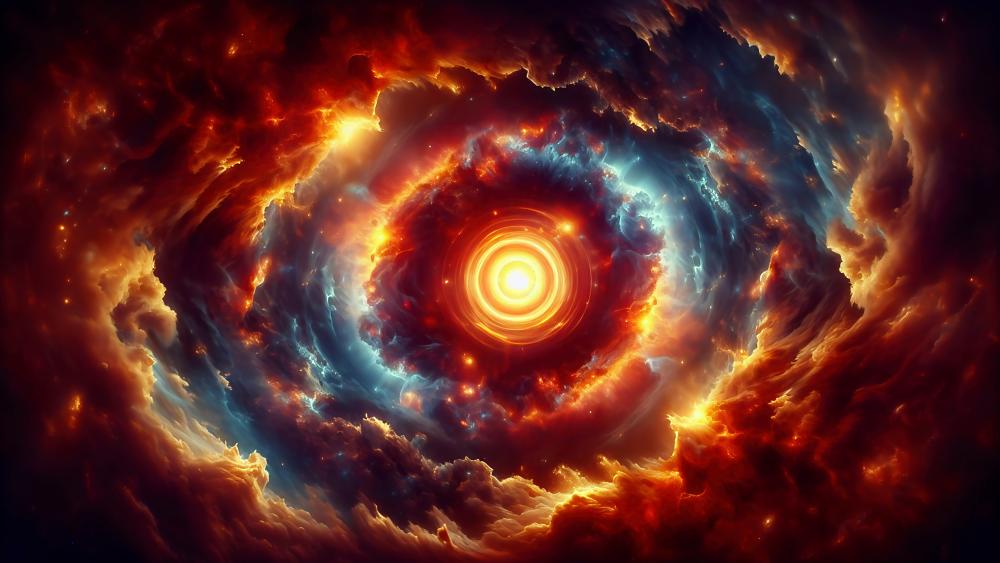 Spiral Vortex of Infinite Possibilities wallpaper