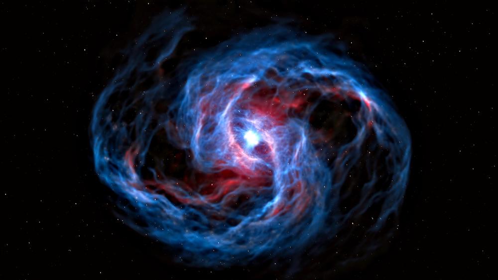 Space Spiral wallpaper