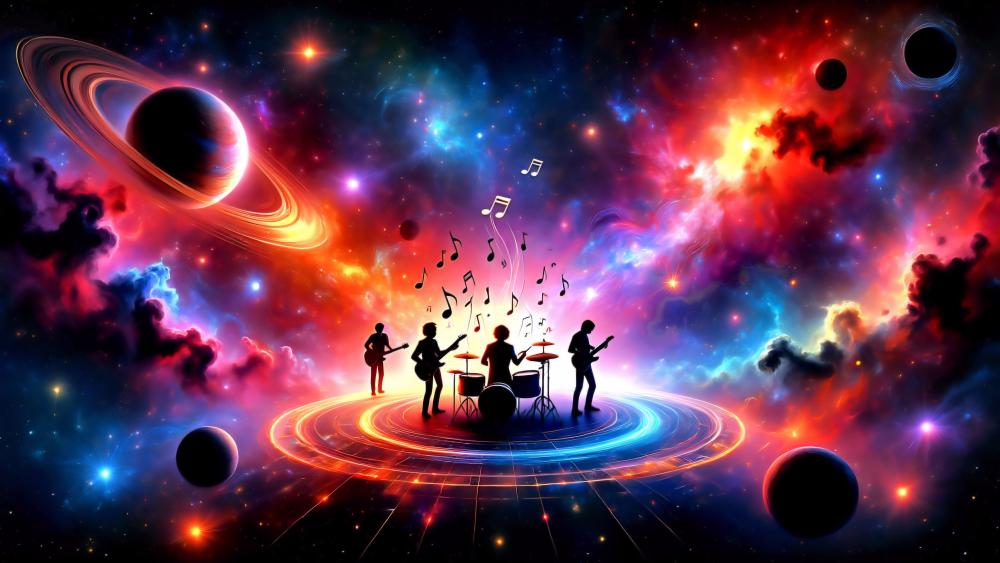 The Space Band wallpaper