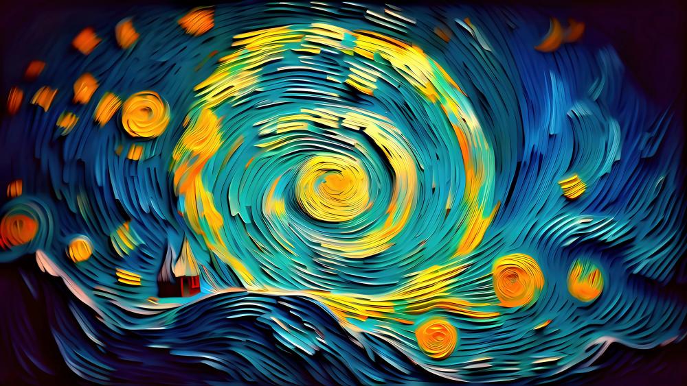 Green Swirl wallpaper