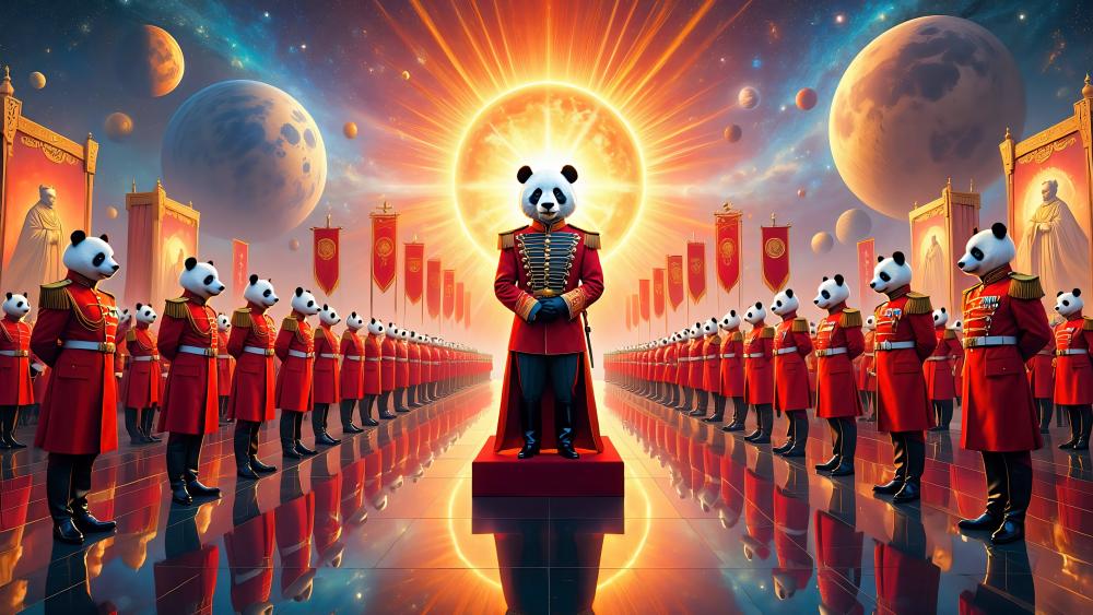 The Grand Panda wallpaper
