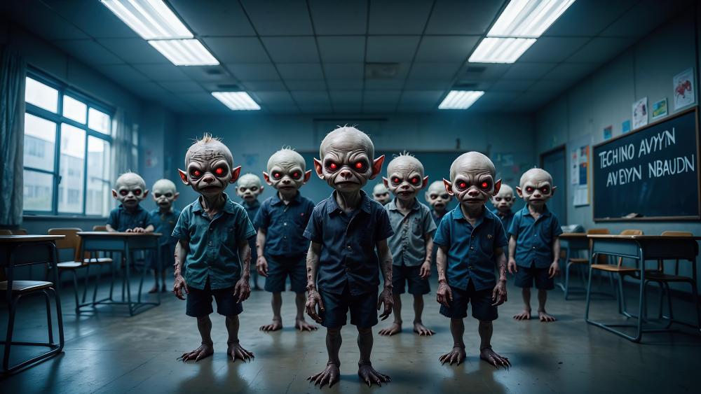 Little Zombies wallpaper