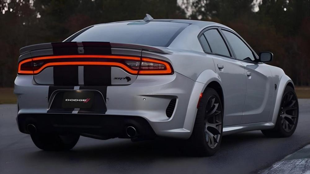 Dodge Charger SRT in Motion: A Track Powerhouse wallpaper