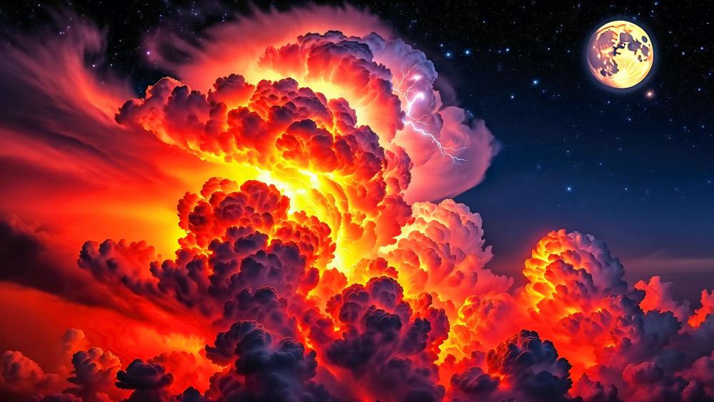 Space Chaos wallpaper