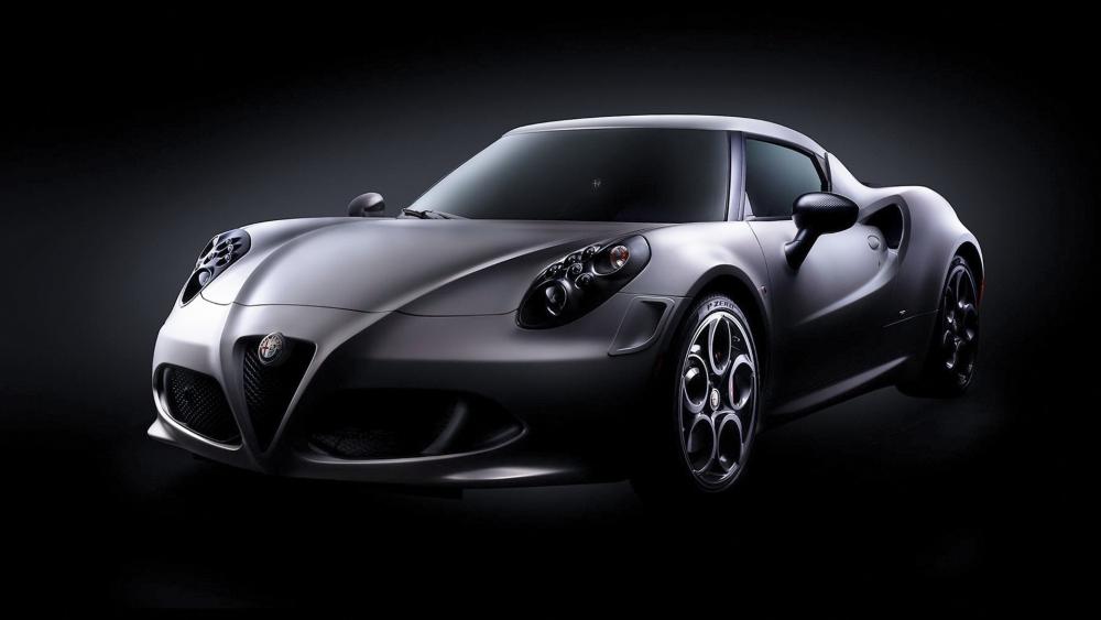 Alfa Romeo 4C Sleek Elegance wallpaper