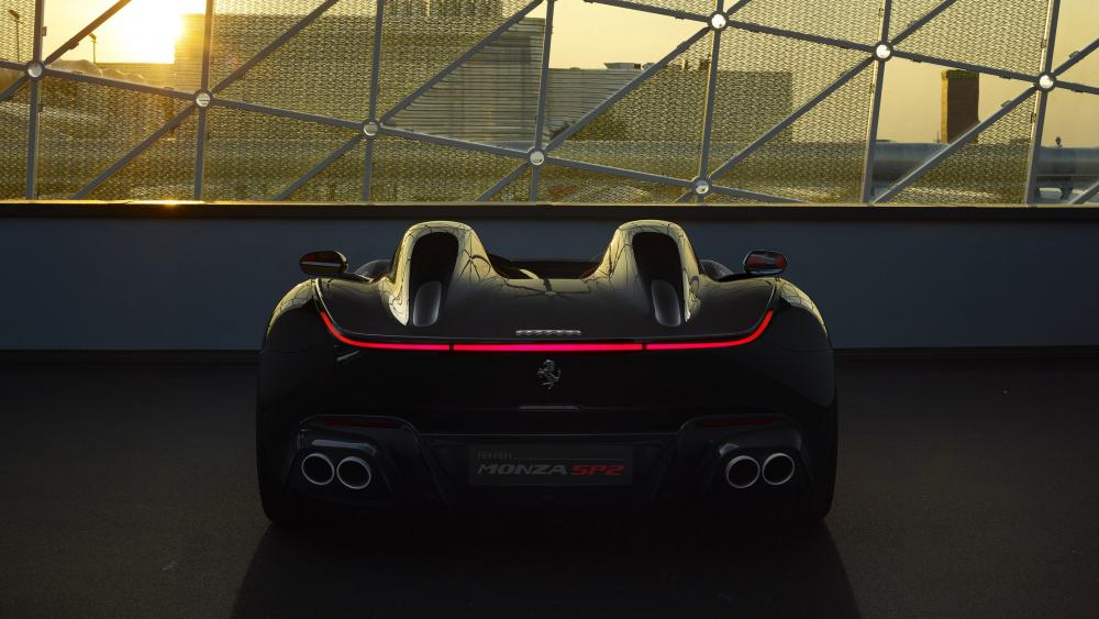 Ferrari Monza SP2 Sunset Elegance wallpaper