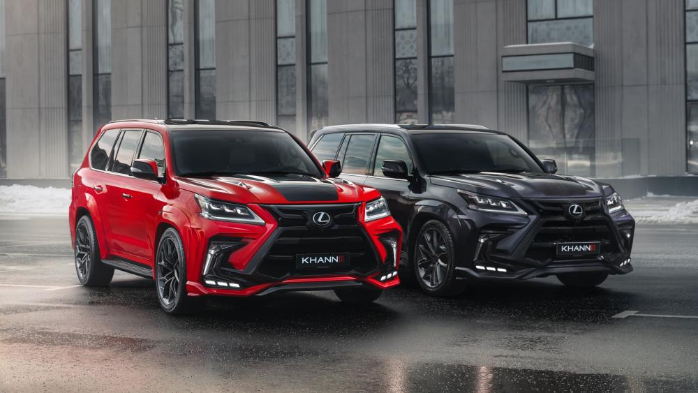 Lexus Khann Luxury Powerhouses in 8K Detail wallpaper